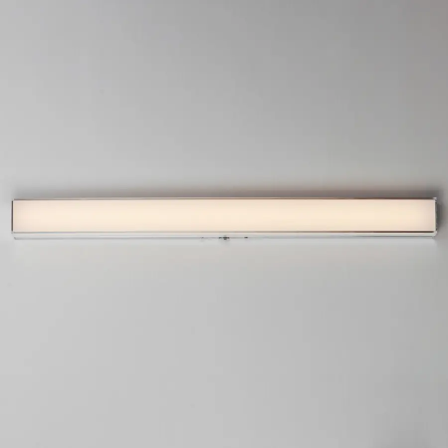 Edge LED Bath Vanity Light in Polished Chrome - Image 3