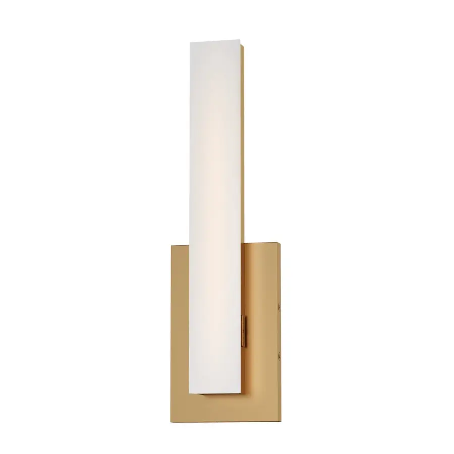 Vogue LED Vanity Light in Natural Aged Brass