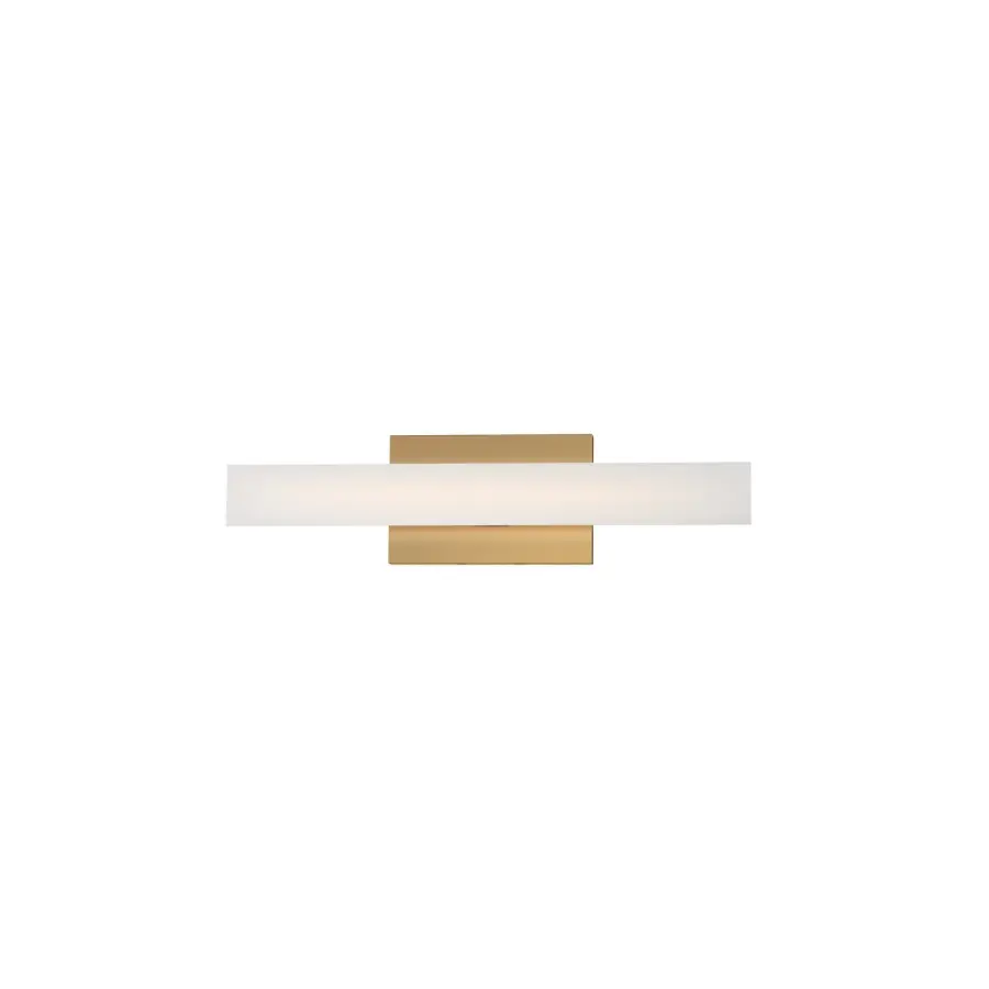 Vogue LED Vanity Light in Natural Aged Brass