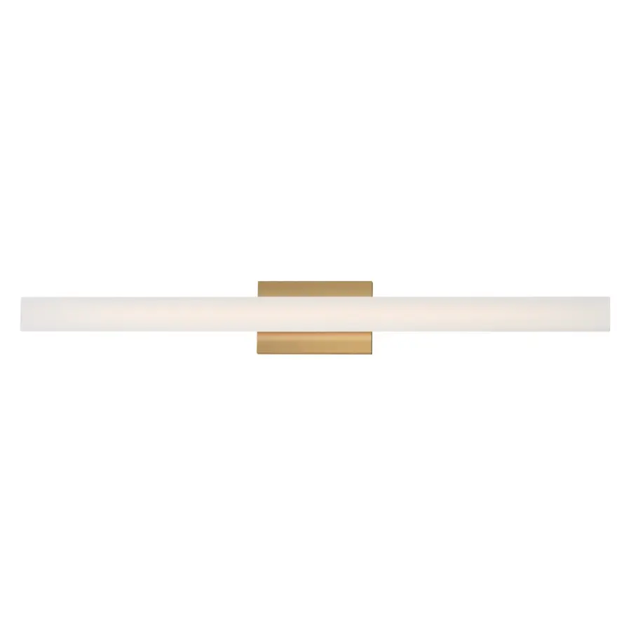 Vogue LED Vanity Light in Natural Aged Brass