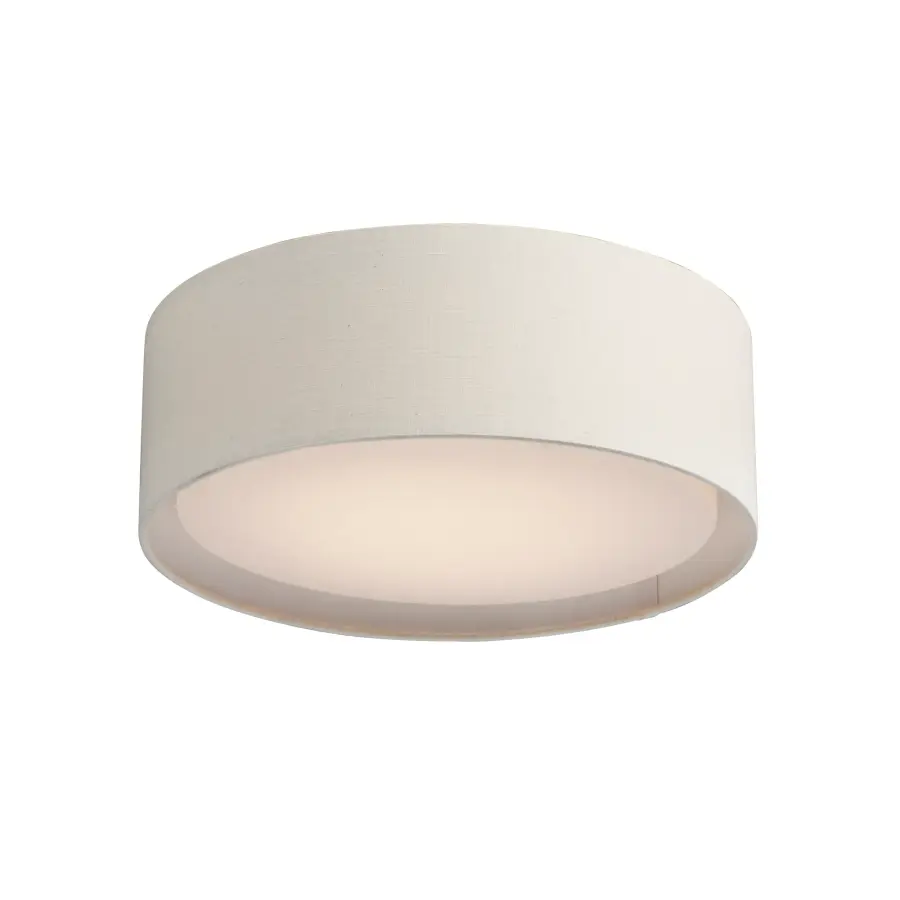 Prime LED Flush Mount - 16" Drum Shade - Image 1