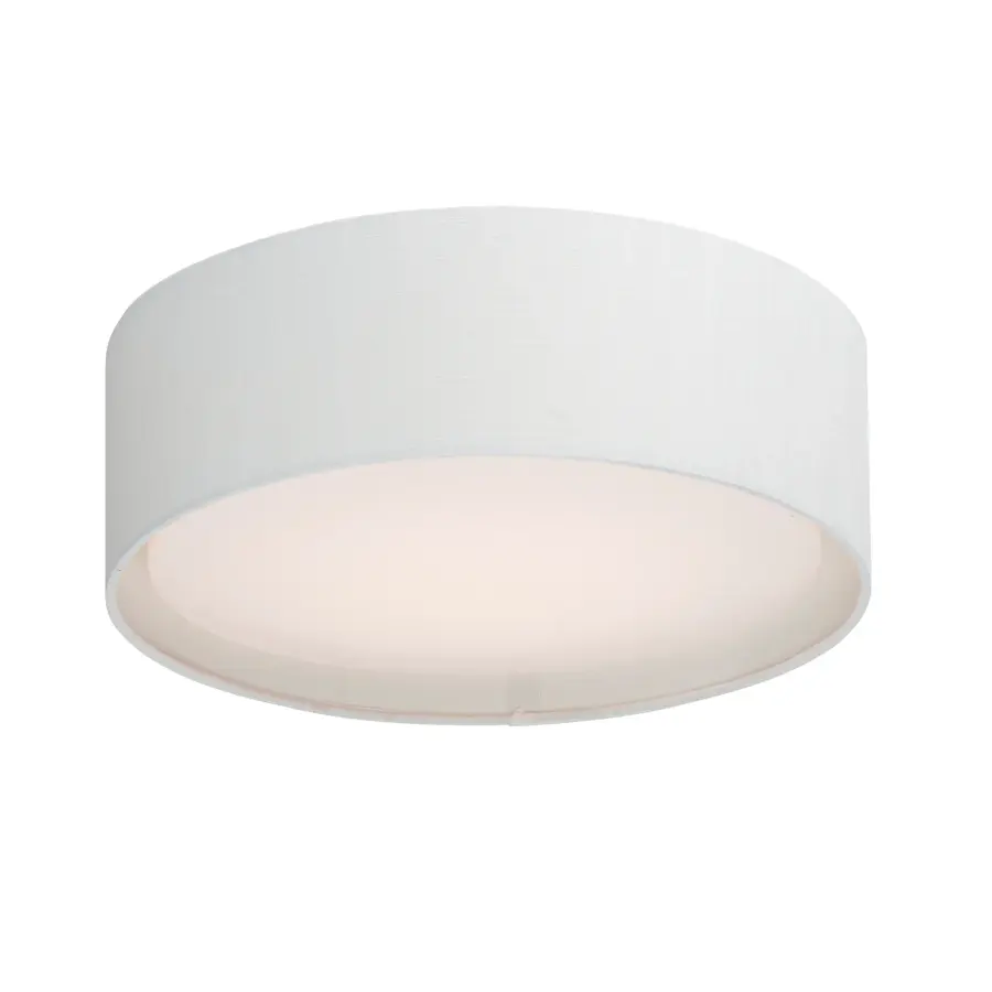 Prime LED Flush Mount - 20" Fabric Drum - Image 1