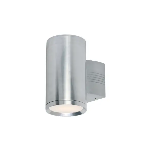 Indirect exterior lighting not only provides illumination where you want it but also highlights the building structure for a beautiful architectural effect. Our collection of up and down lighting fixtures are available in both Architectural Bronze and Brushed Aluminum. They are also available in both Incandescent and LED. The fixtures are sealed with screw lenses that are water tight and allows, for the use of standard light bulbs. Collection: Lightray Finish: Brushed Aluminum Width: 5.00" Height: 9.25" Weight: 3.99 lb Extension from Wall: 7.75" Canopy: 5.5"x4.5" Number of Bulbs: 1 Maximum Wattage: 75.00 W Bulb Type: R30 Bulb Base: E26 Medium Light Source: Incandescent Dimmable Voltage: 120.00 V Material: Aluminum + Glass Safety Listing: cETLus Safety Rating: Wet Dark Sky Manufacturer Warranty: 1 Spec Sheet Instructions Parts Diagram
