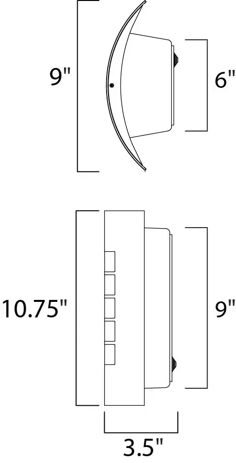 View LED E26-Outdoor Wall Mount - alternate view
