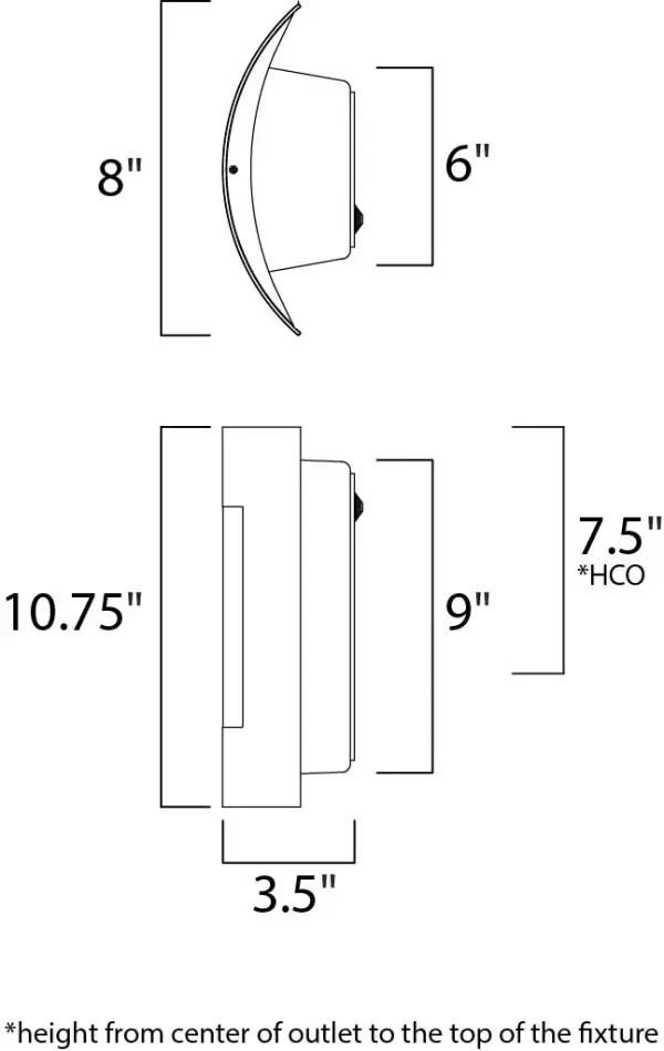 View LED E26-Outdoor Wall Mount - alternate view