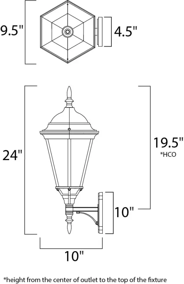Westlake LED E26-Outdoor Wall Mount - alternate view