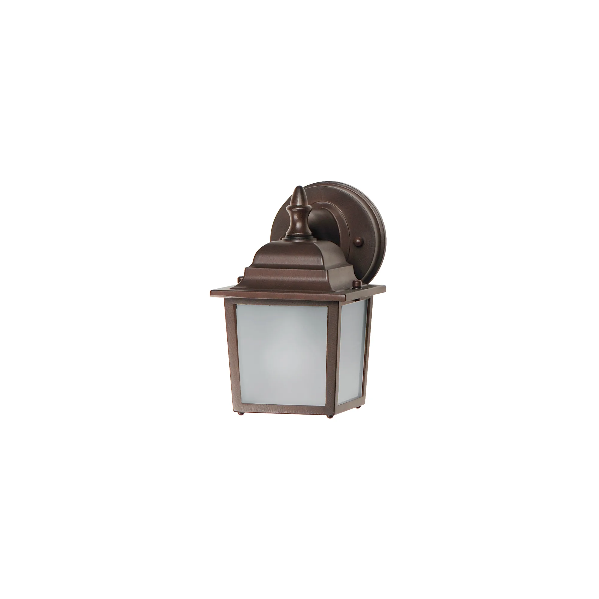 Builder Cast LED E26 LED Outdoor Wall Sconce in Empire Bronze