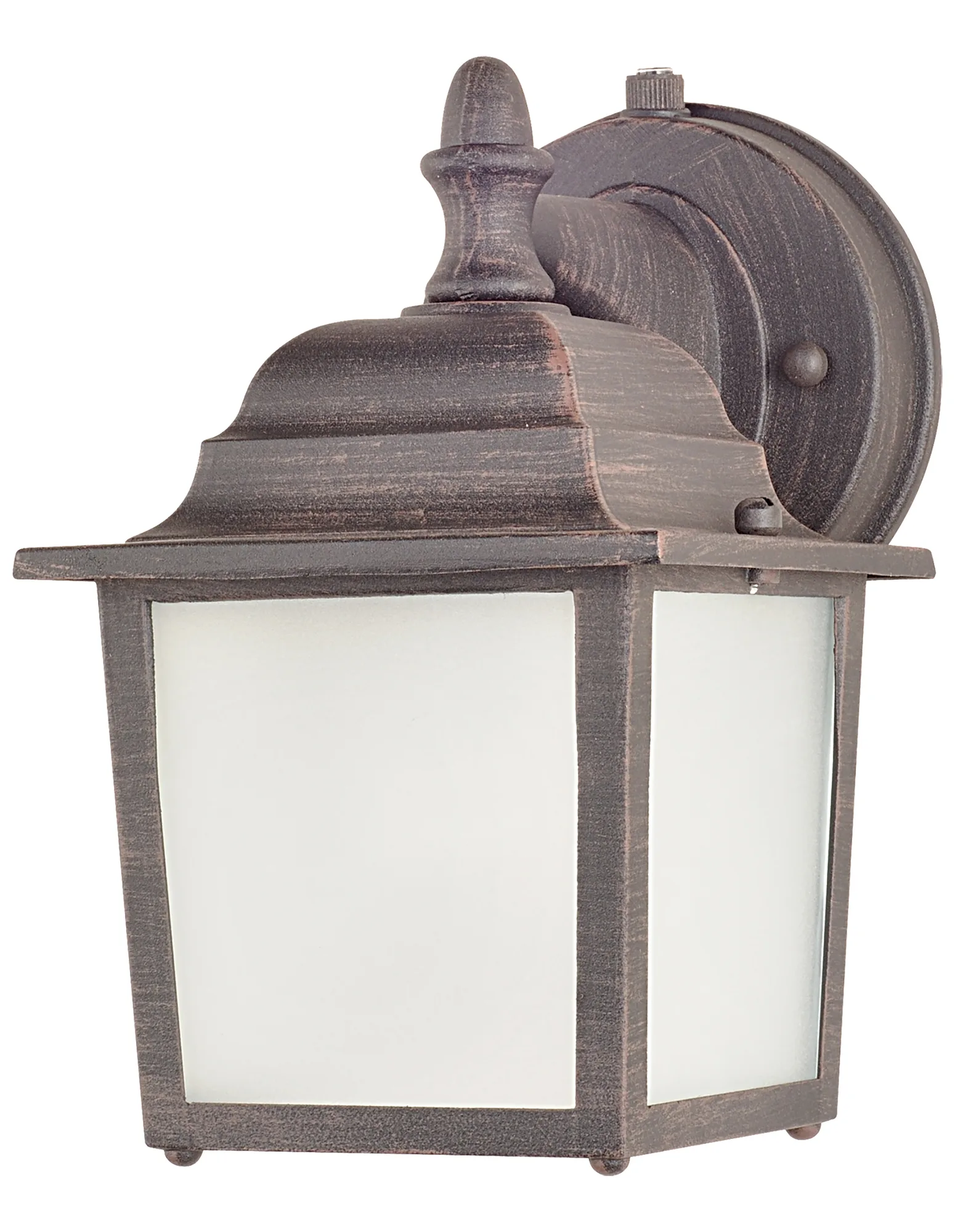 Builder Cast LED E26 LED Outdoor Wall Sconce in Rust Patina