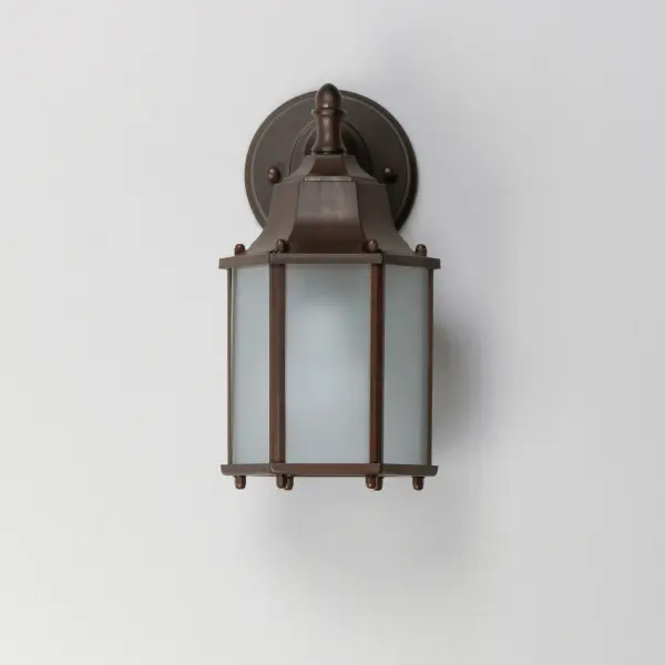 Builder Cast LED Outdoor Wall Sconce in Empire Bronze - Image 2