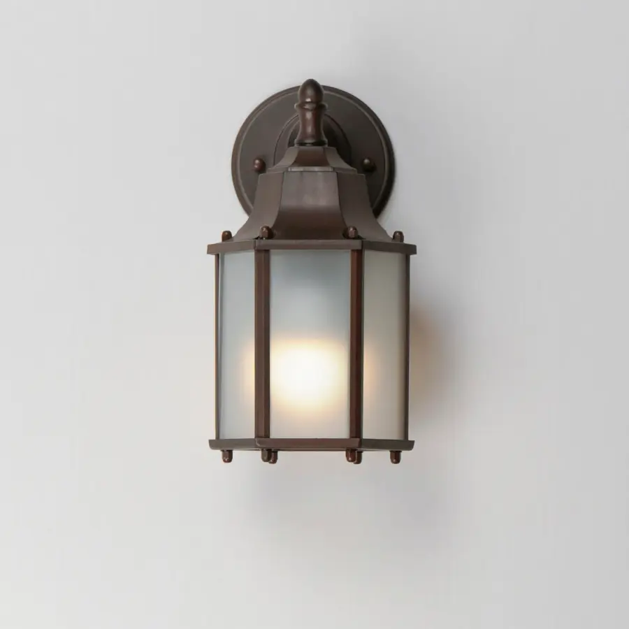 Builder Cast LED Outdoor Wall Sconce in Empire Bronze - Image 3