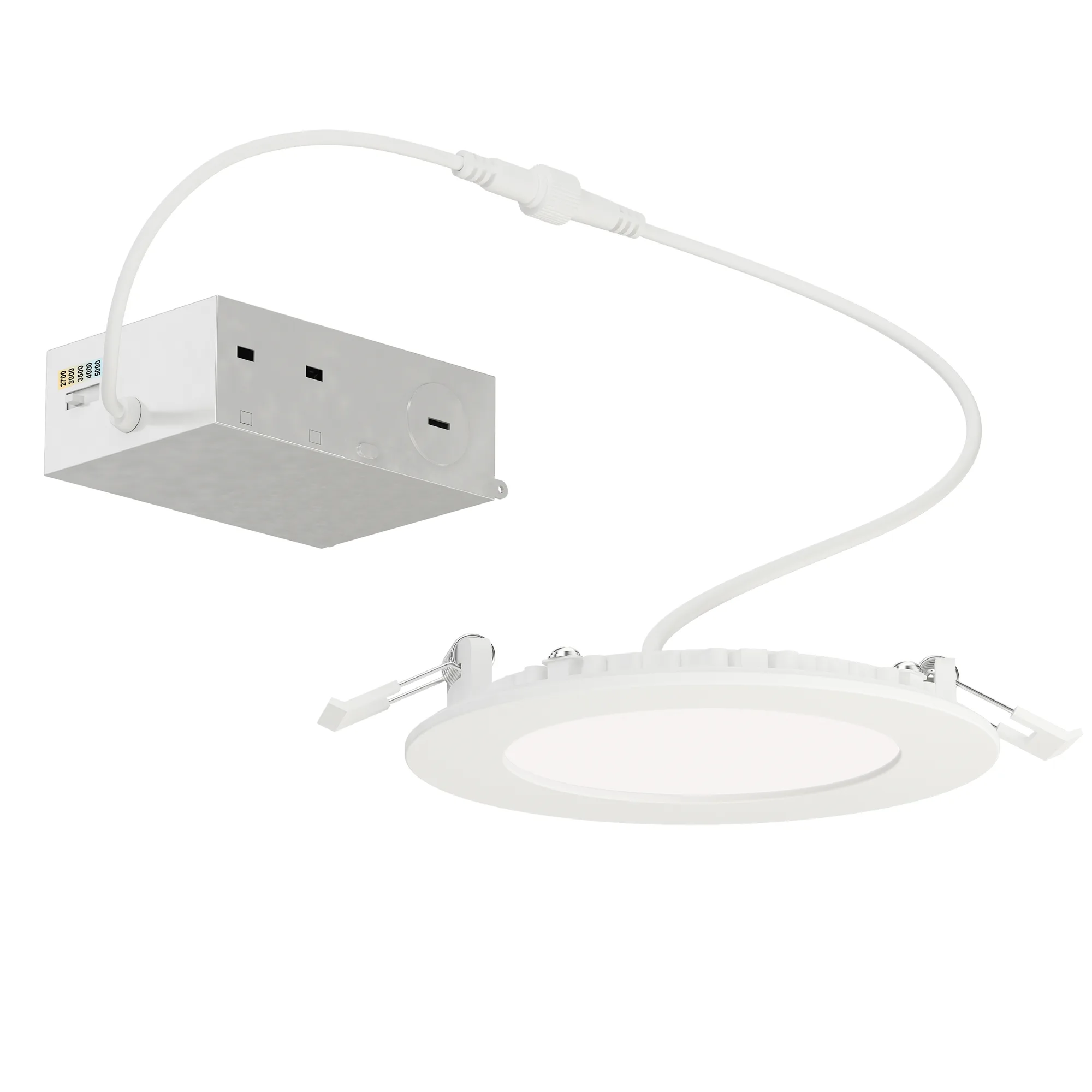 Slim 5" LED Recessed Downlight in White