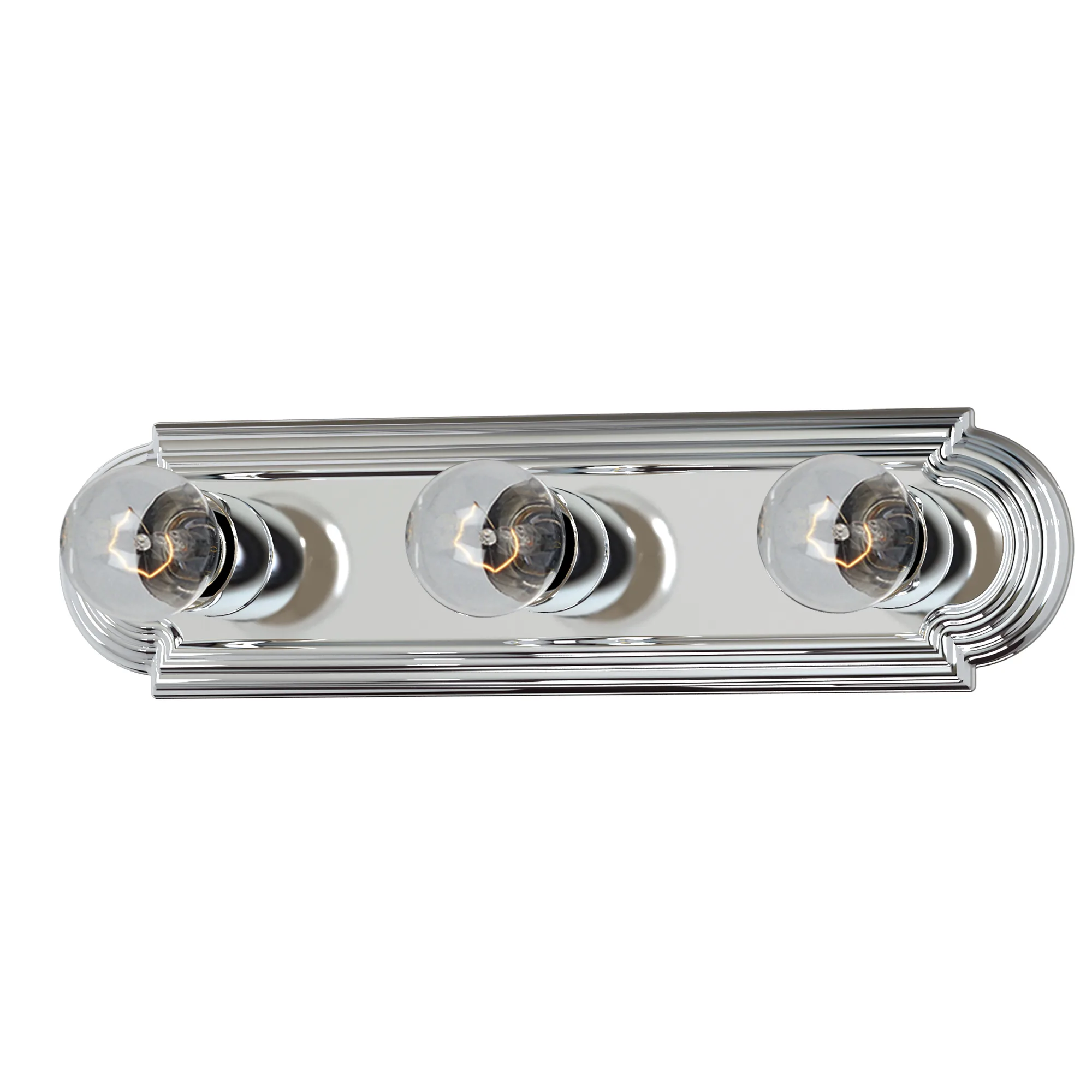 Essentials - 712x Three Light Bath Vanity in Polished Chrome