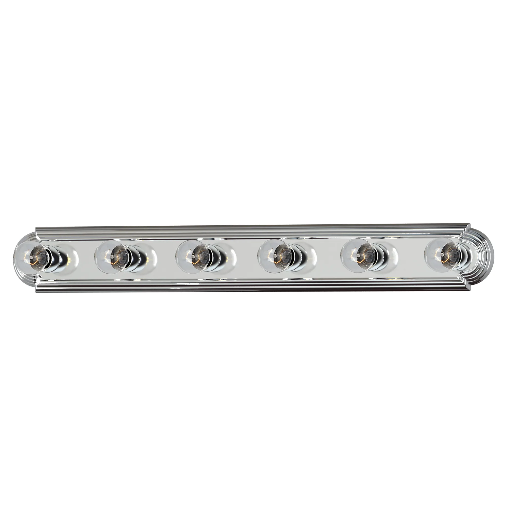 Essentials - 712x Six Light Bath Vanity in Polished Chrome