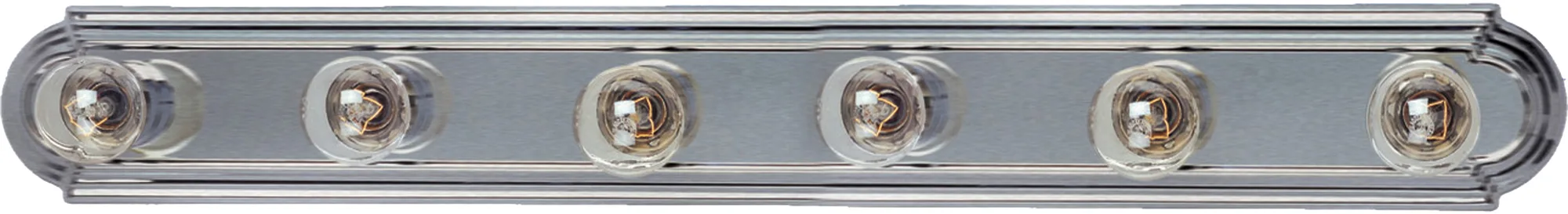 Essentials - 712x Six Light Bath Vanity in Satin Nickel
