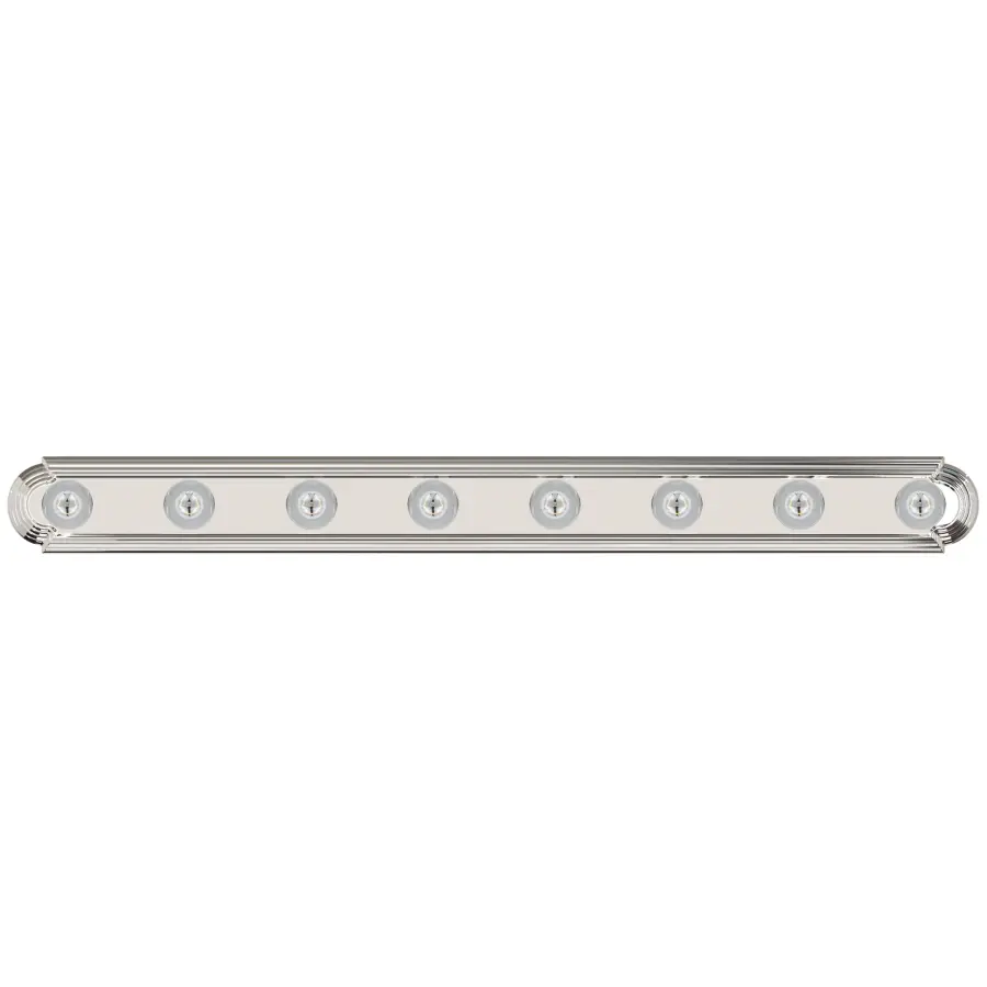 Essentials 8-Light Bath Vanity in Polished Chrome - Image 2