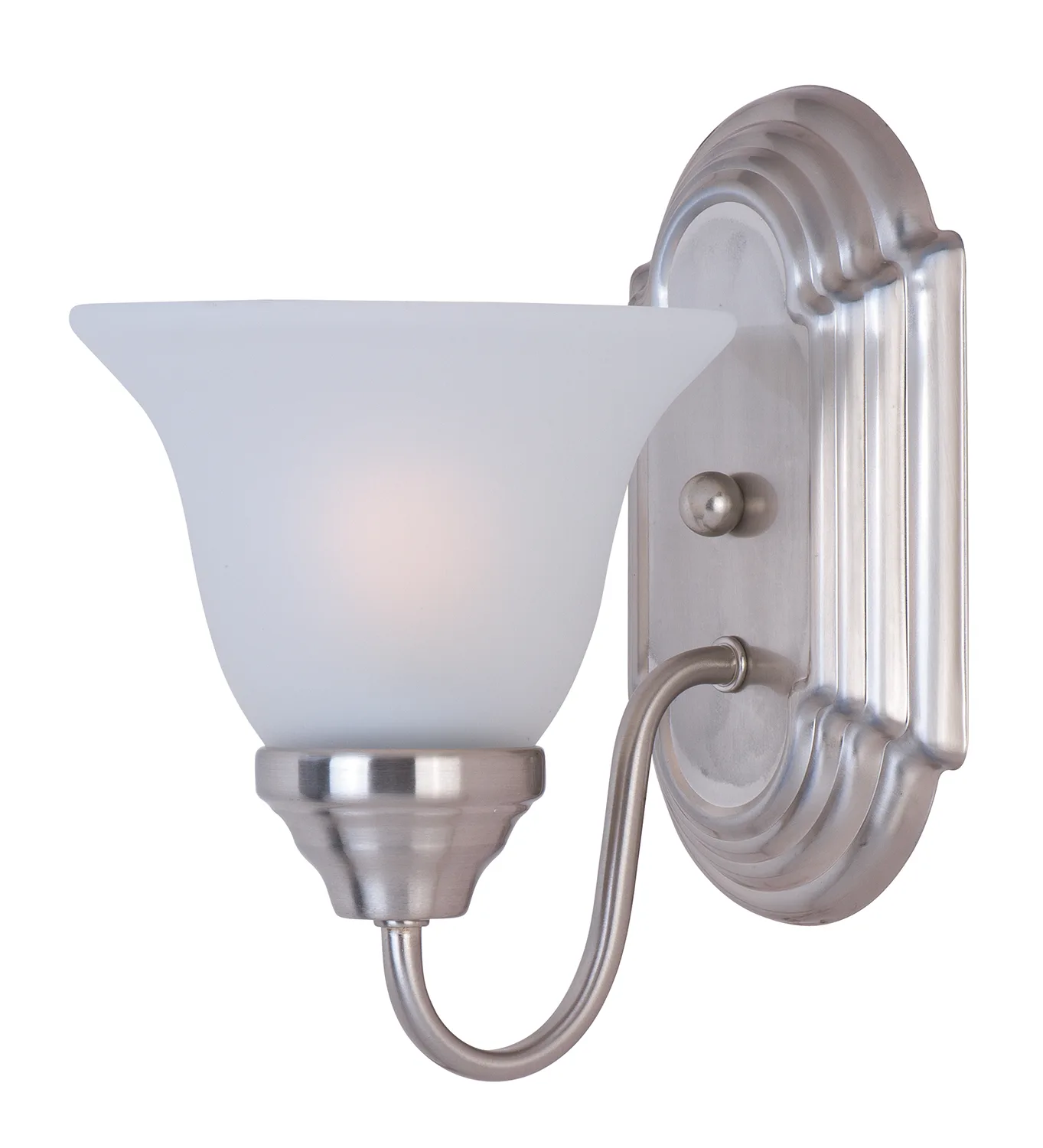 Essentials - 801x One Light Wall Sconce in Satin Nickel