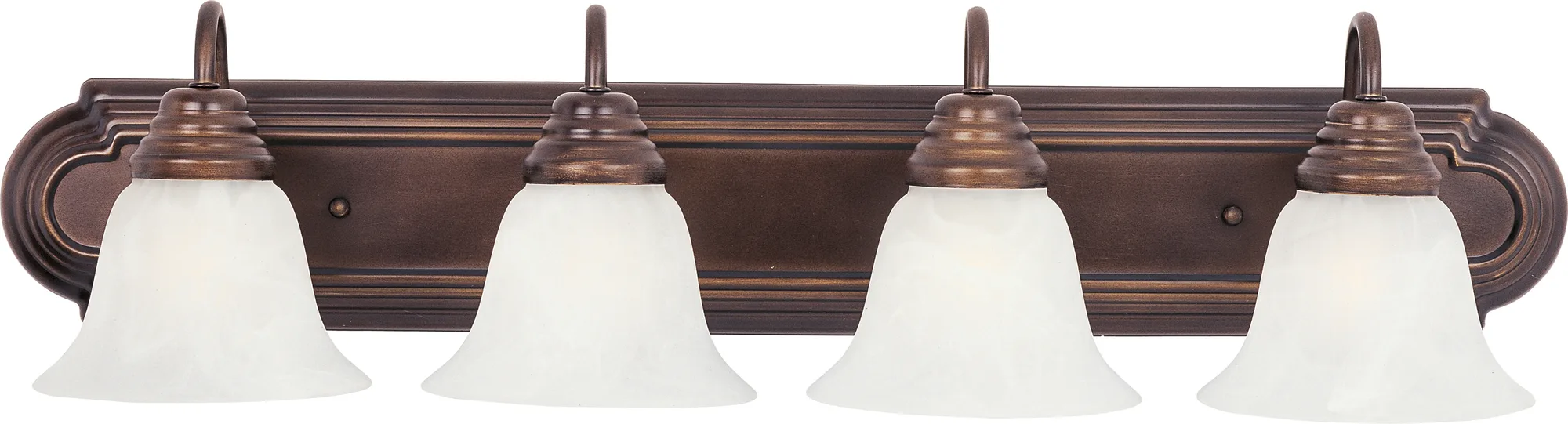 Essentials - 801x Four Light Bath Vanity in Oil Rubbed Bronze