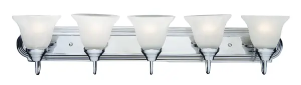Essentials 5-Light Bath Vanity in Polished Chrome - Image 1