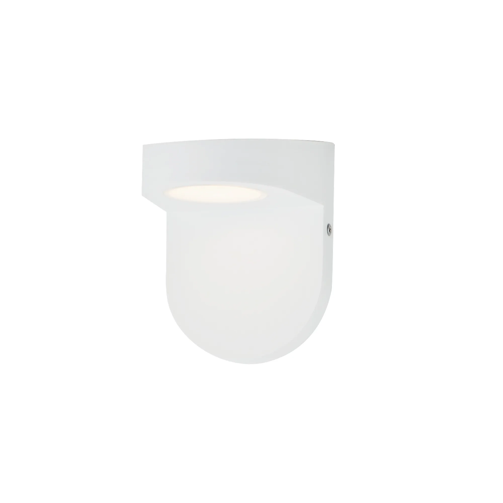 Ledge LED Outdoor Wall Sconce in White