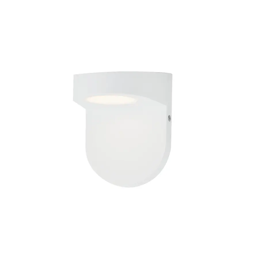 Ledge LED Outdoor Wall Sconce in White - Image 1
