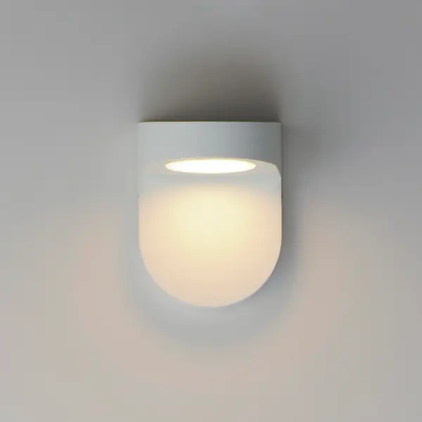 Ledge LED Outdoor Wall Sconce in White - Image 3