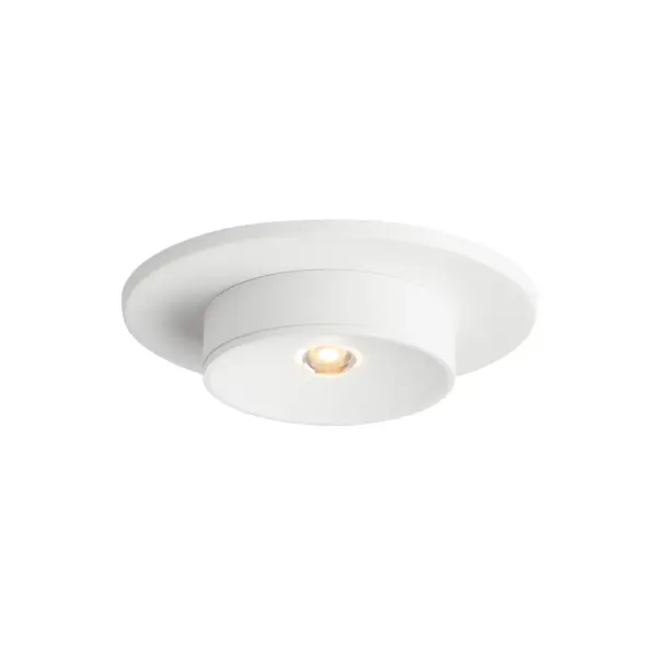 Caldera LED Flush Mount in White - Image 1