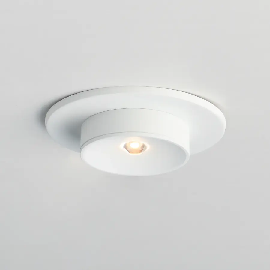 Caldera LED Flush Mount in White - Image 4