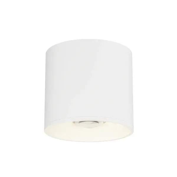 Stout LED Flush Mount in White