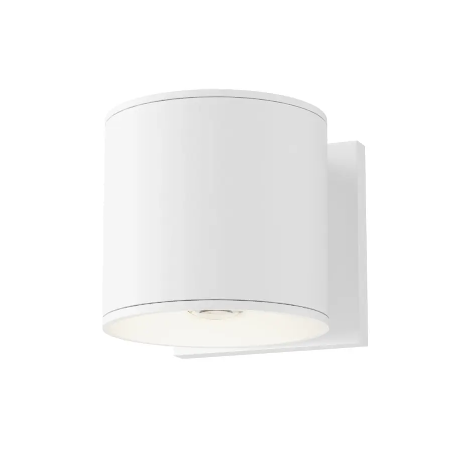 Stout LED Outdoor Wall Sconce in White
