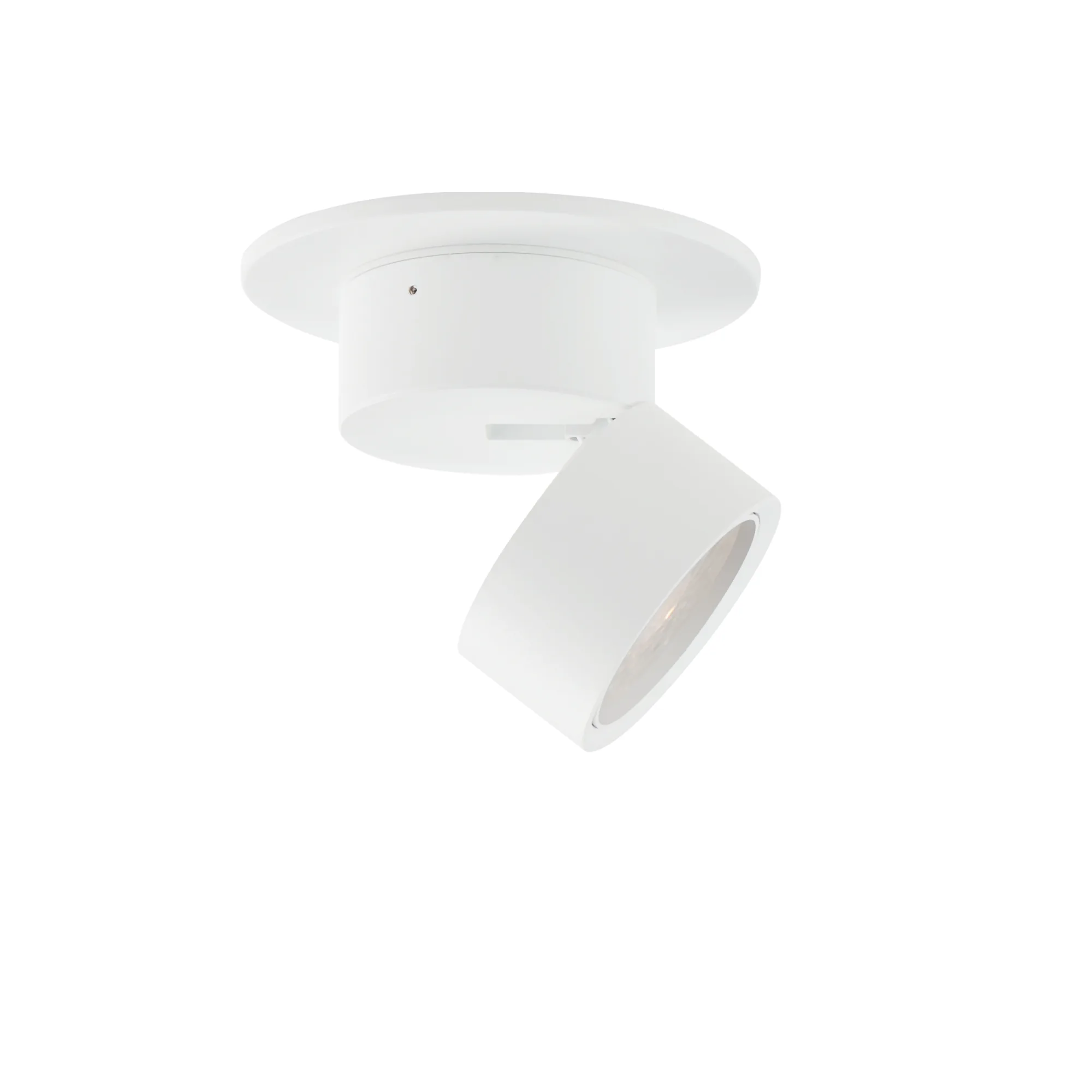 Swinger LED Flush Mount in White