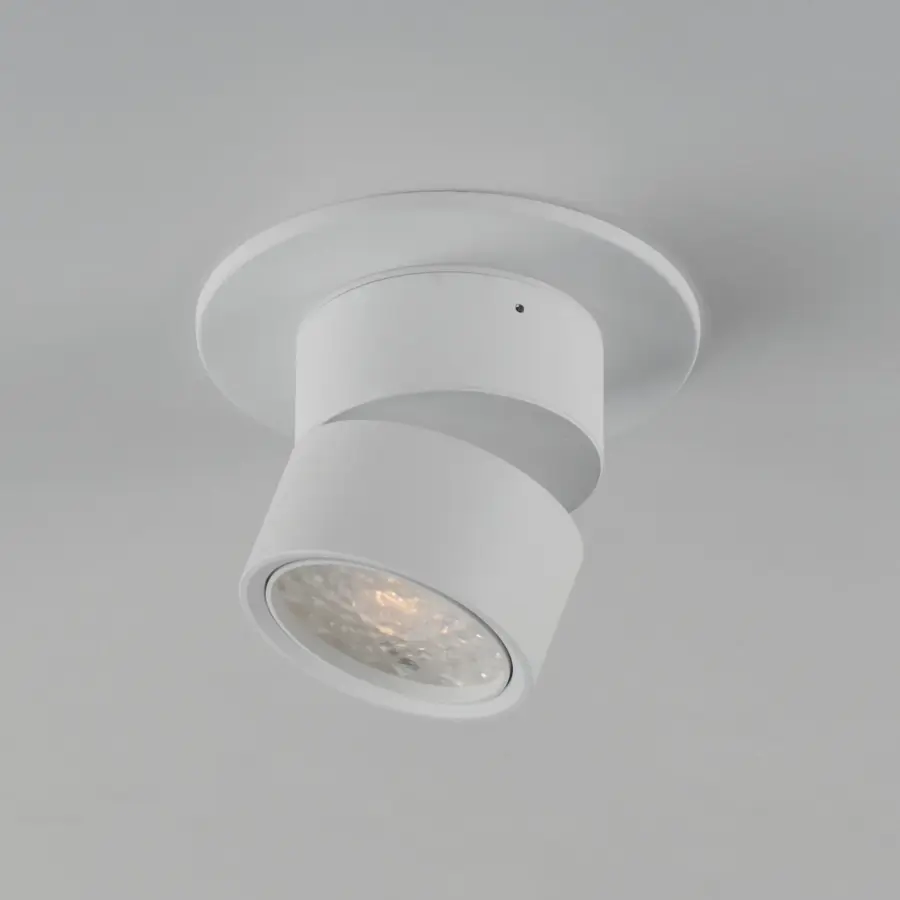 Swinger LED Adjustable Flush Mount in White - Image 3