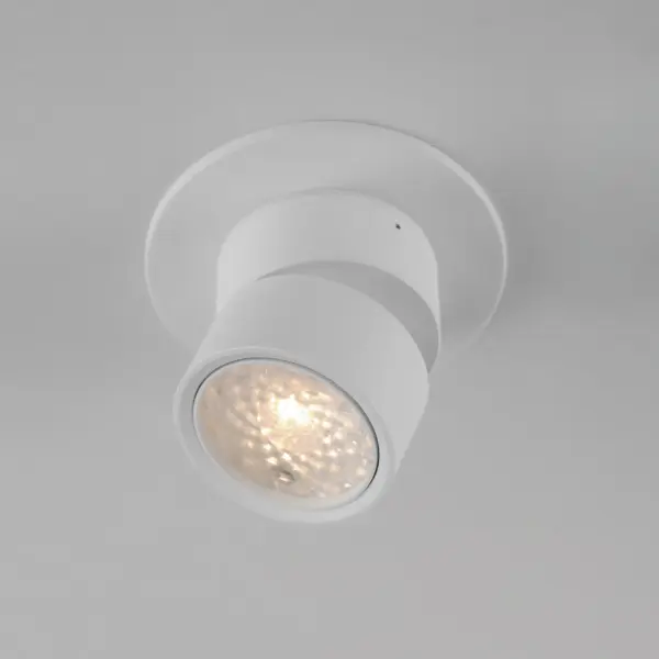 Swinger LED Adjustable Flush Mount in White - Image 4
