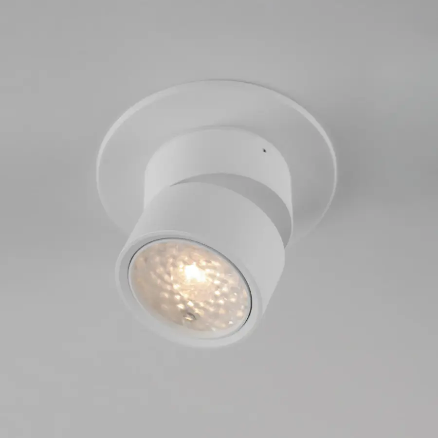 Swinger LED Adjustable Flush Mount in White - Image 4