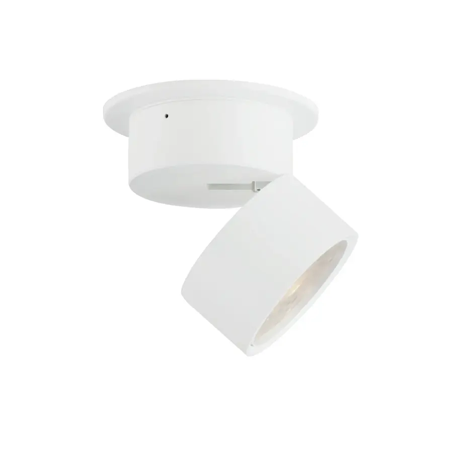 Swinger LED Adjustable Flush Mount in White - Image 1