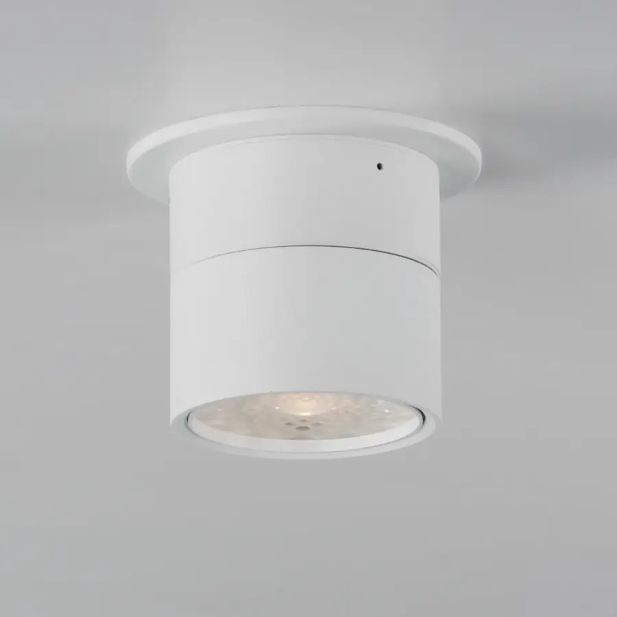 Swinger LED Adjustable Flush Mount in White - Image 2