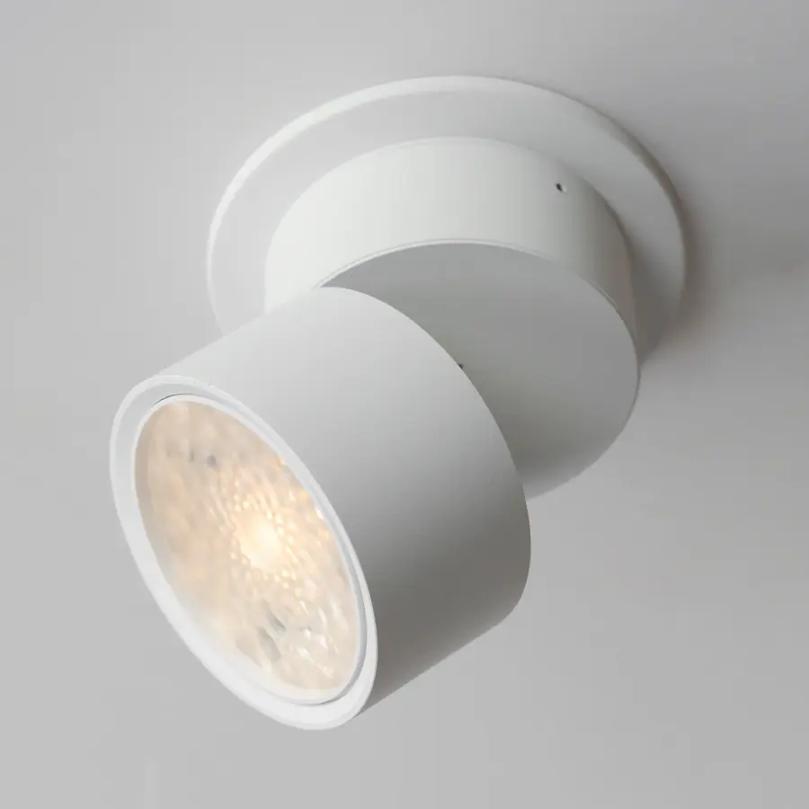Swinger LED Adjustable Flush Mount in White - Image 4