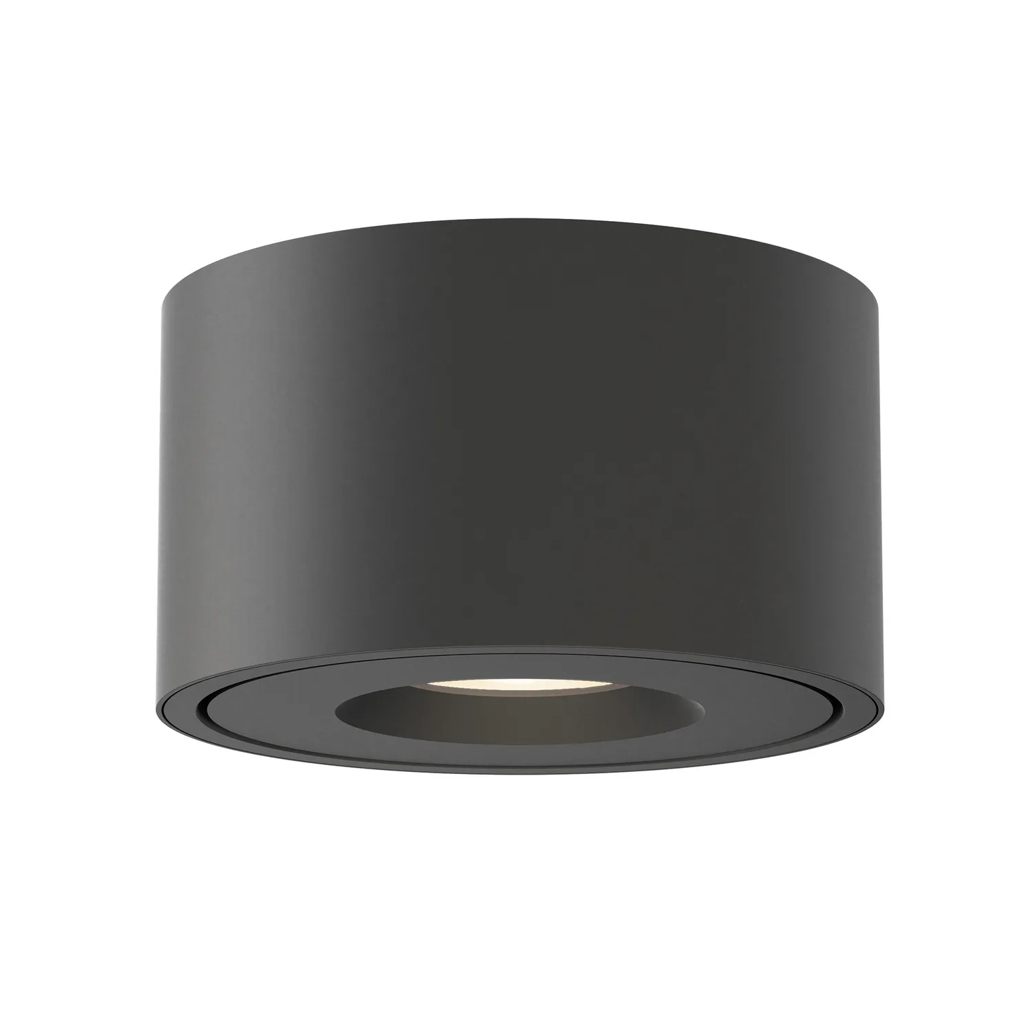 Fulcrum LED Flush Mount in Black