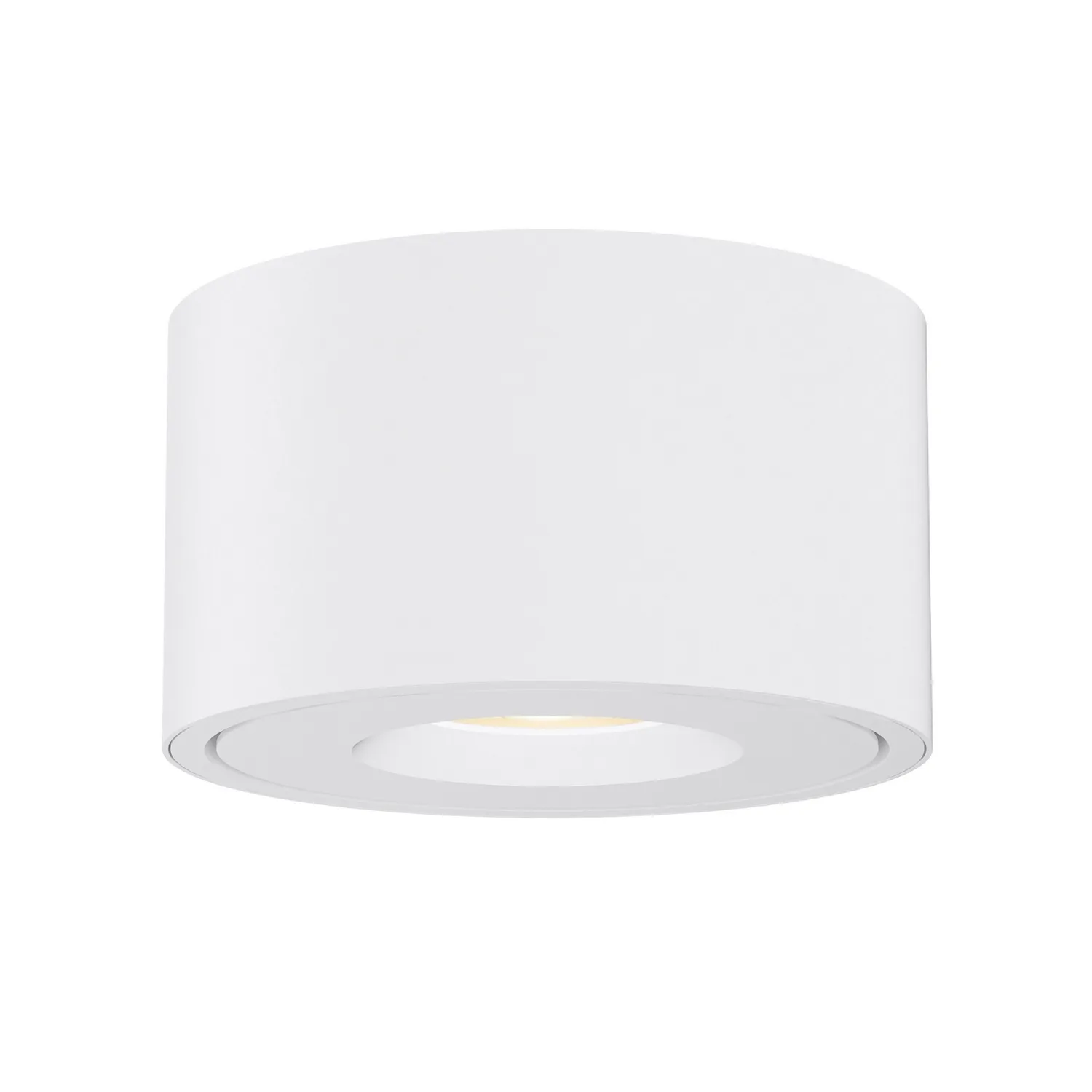 Fulcrum LED Flush Mount in White