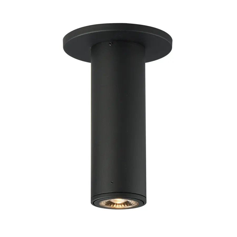 Fulcrum LED Flush Mount in Black