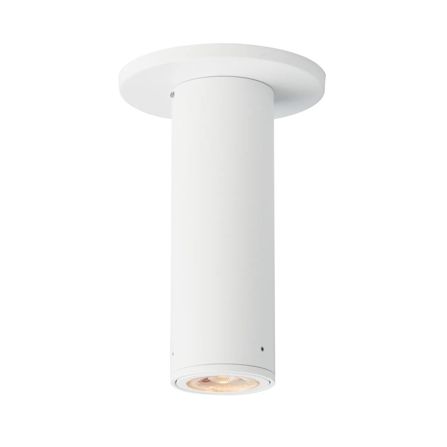 Fulcrum LED Flush Mount in White