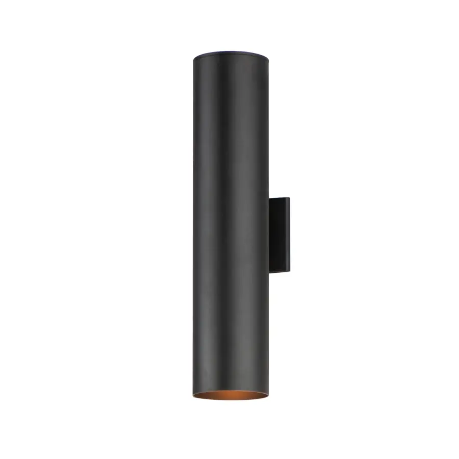 Outpost LED Outdoor Wall Sconce in Black - Image 1