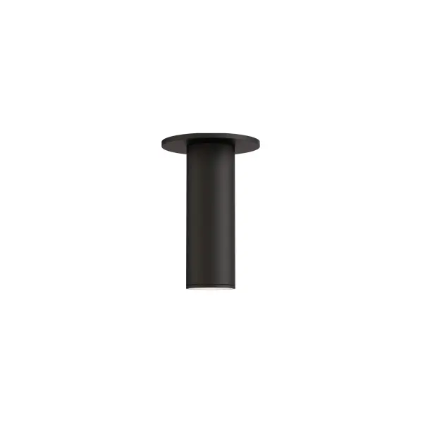 This classic cylinder design has been made ultra-thin intending its use in applications requiring ADA compliance. The sconce casts generous lighting both upwards and downwards using dedicated, high-powered LED. Concealed within the frame, there is a range voltage 120-277V LED driver making this a great option for light commercial as well as residential applications. Available in Matte Black, Architectural Bronze and White outdoor powder coat finishes. For Dark Sky applications, make use of the optional Dark Sky Cap available.