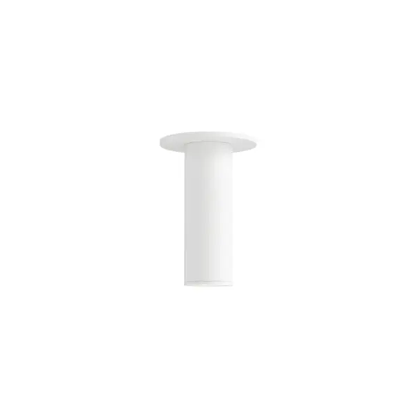 Calibro LED Outdoor Flush Mount in White - Image 1