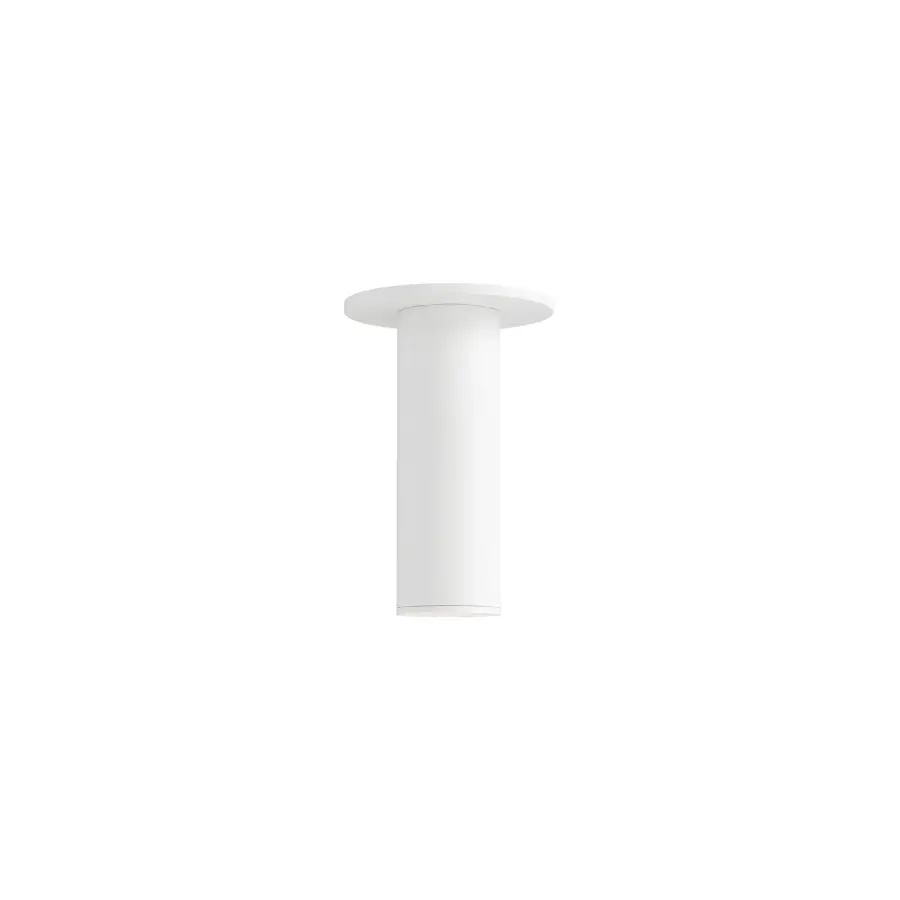 Calibro LED Outdoor Flush Mount in White - Image 1