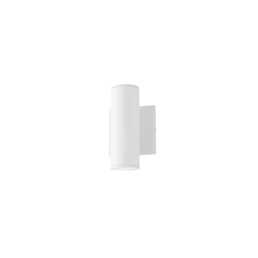 Calibro LED Outdoor Wall Sconce in White - Image 1