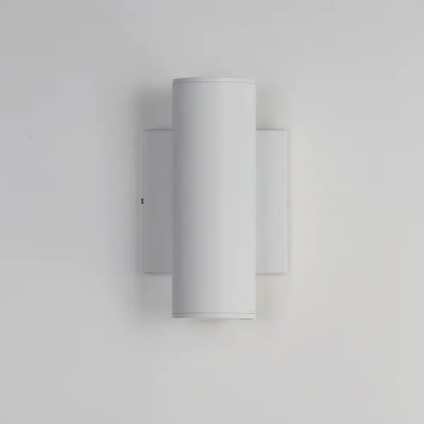 Calibro LED Outdoor Wall Sconce in White - Image 2