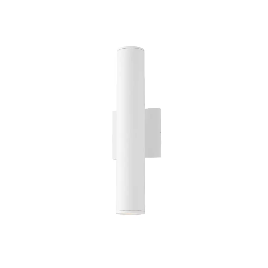 Calibro LED Outdoor Wall Sconce in White - Image 1