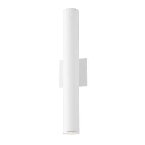 Calibro LED Outdoor Wall Sconce in White - Image 1