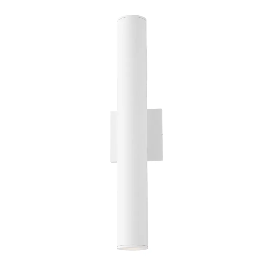Calibro LED Outdoor Wall Sconce in White - Image 1