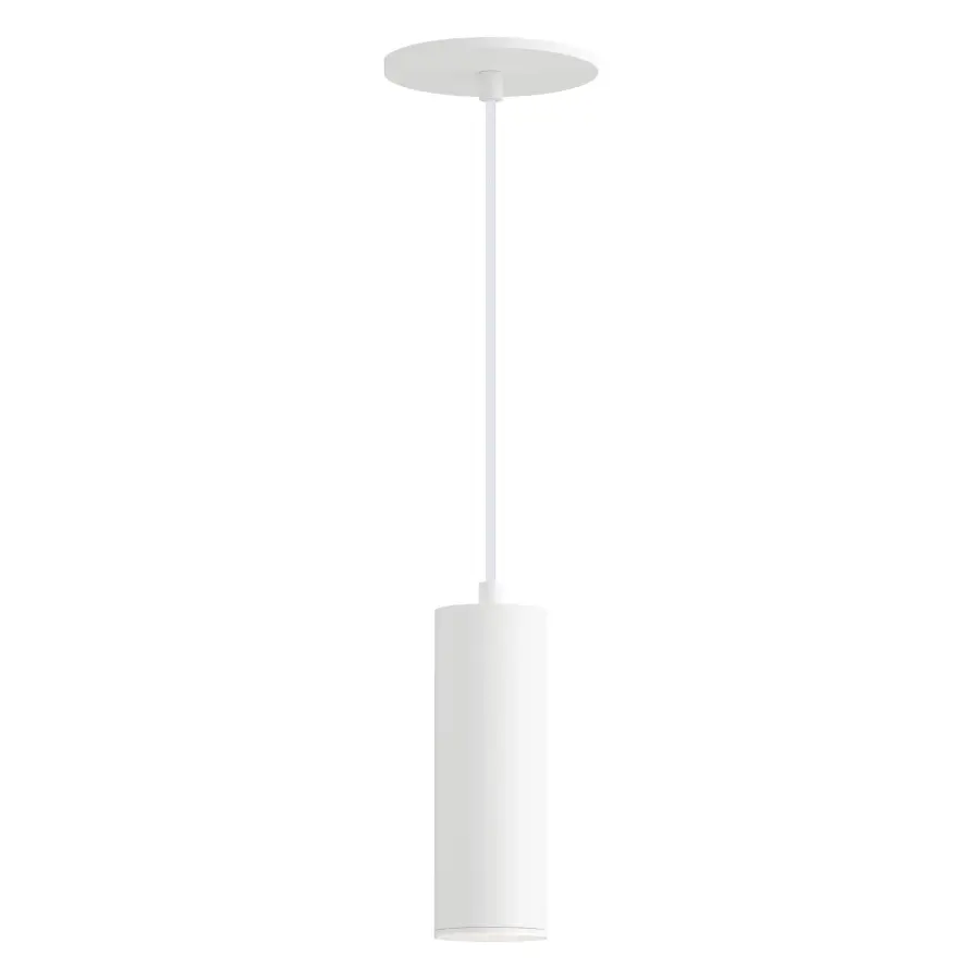 Calibro LED Outdoor Pendant in White - Image 1